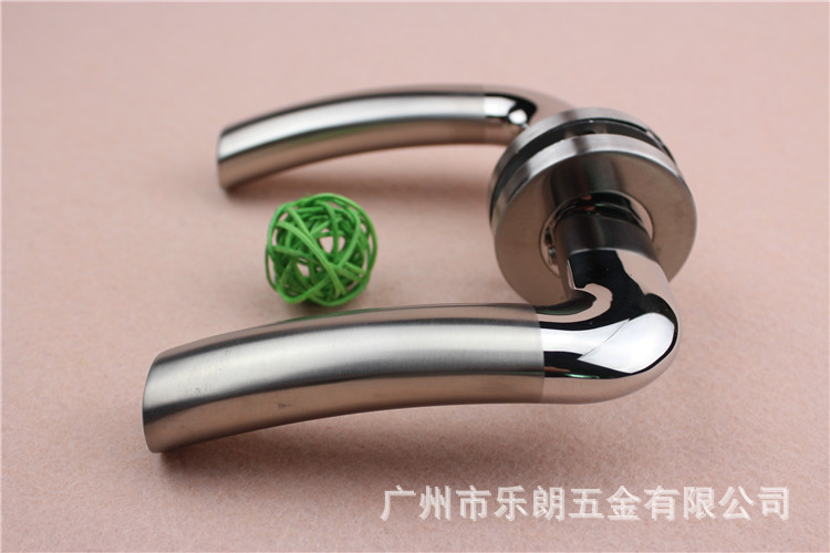 樂(lè)朗五金RST-08 不銹鋼沖壓門鎖把手